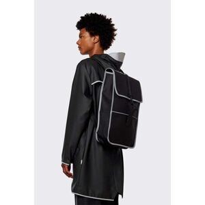 NWT Rains 13000 Black Reflective Waterproof Backpack